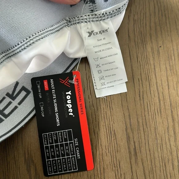 Youper Adult Elite Compression Padded sliding short - Picture 4 of 5